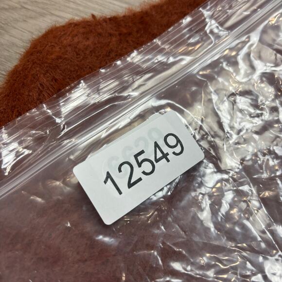 Camila Coelho Revolve Alondra Fuzzy Crop Top Women's Small - Picture 9 of 9